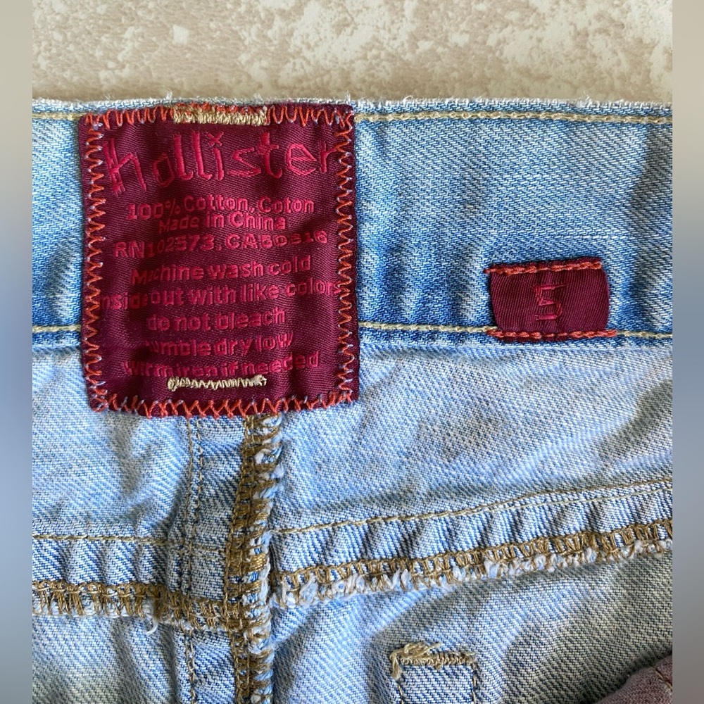 Y2k Hollister denim mini skirt - Picture 7 of 14
